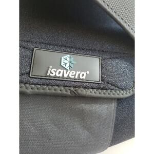 Isavera Waist Wrap Belt One Size Cold Therapy Gel Pack Holder Neoprene Abdomen
